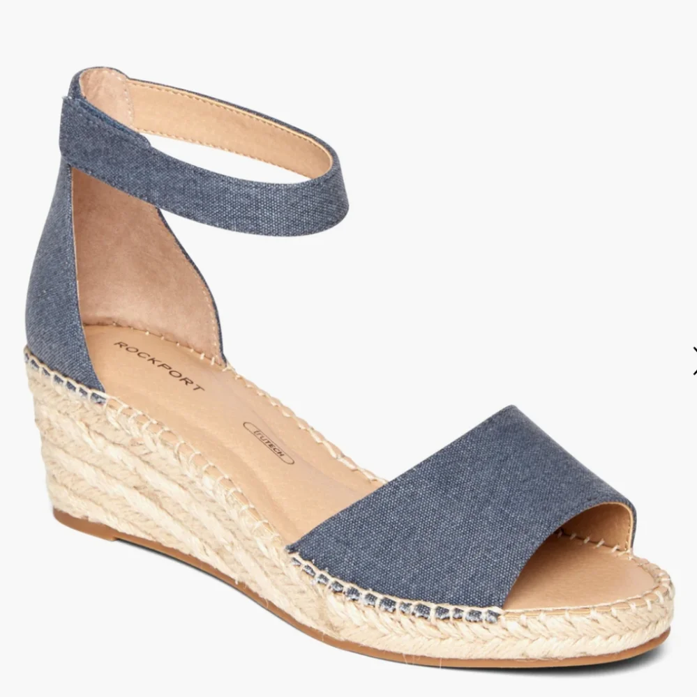 Rockport Espadrilles In Denim Size 8